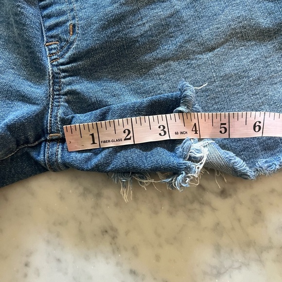 Madewell Maternity High Waist Denim Shorts 28 - Picture 3 of 5